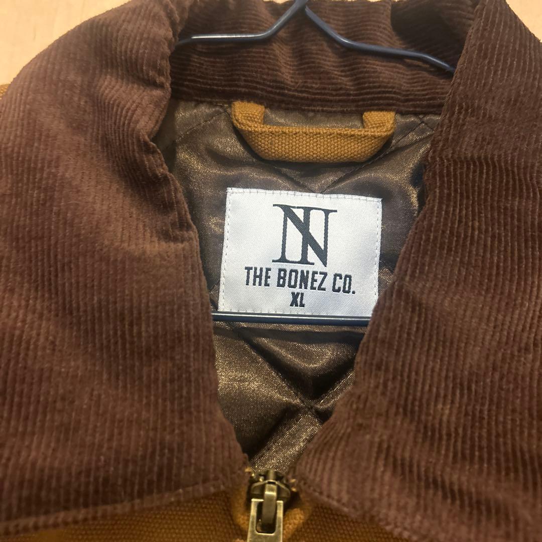 The BONEZ DUCK JACKET Brown XL 試着のみ