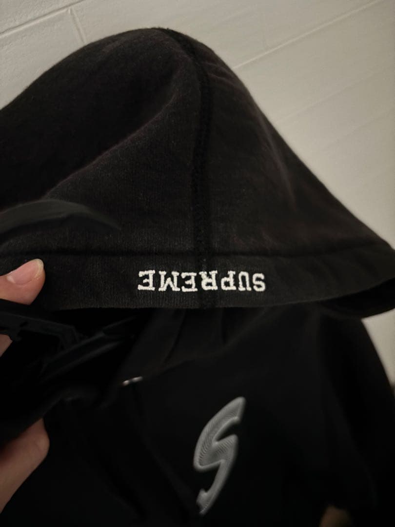 Supreme S Logo Hooded ブラック