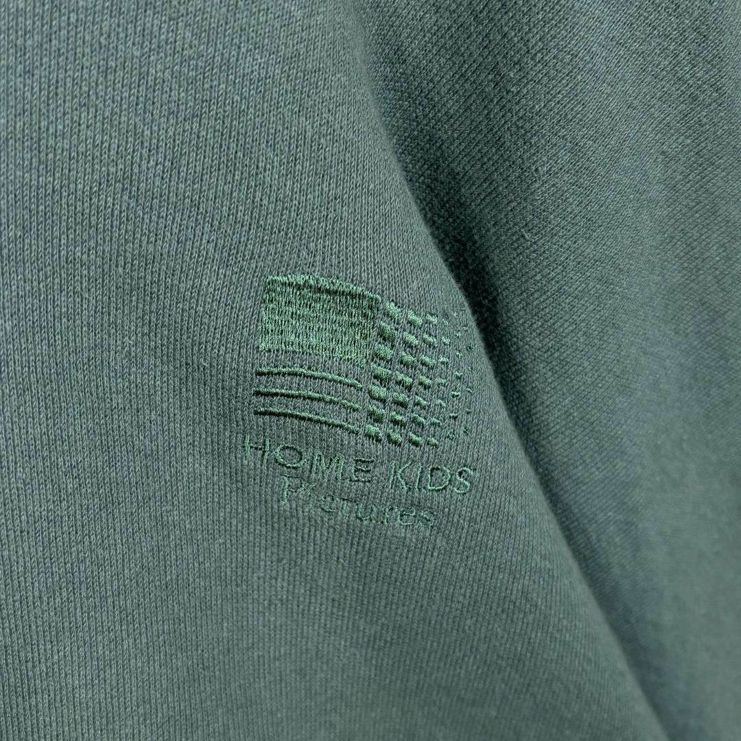 3085　DAIRIKU ダイリク　ヴィンテージ加工 　パーカー　M　刺繍ロゴ