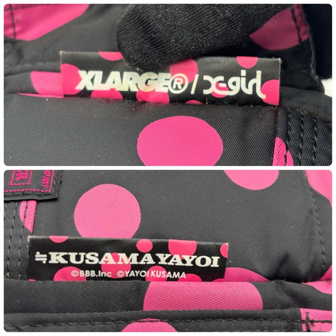 限定品PORTER ポーターX-girl 草間彌生 ボストンバッグ 水玉 ピンク