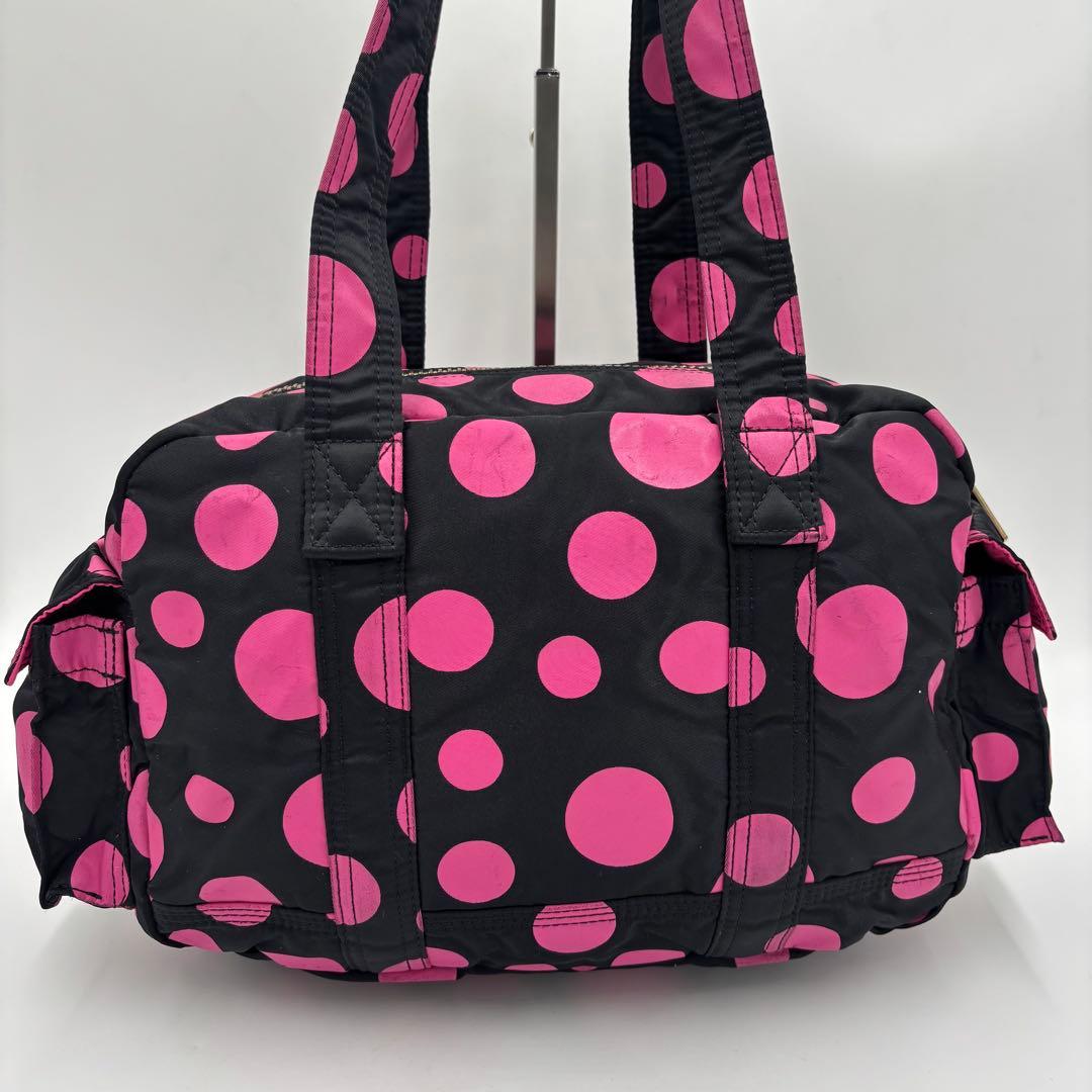 限定品PORTER ポーターX-girl 草間彌生 ボストンバッグ 水玉 ピンク