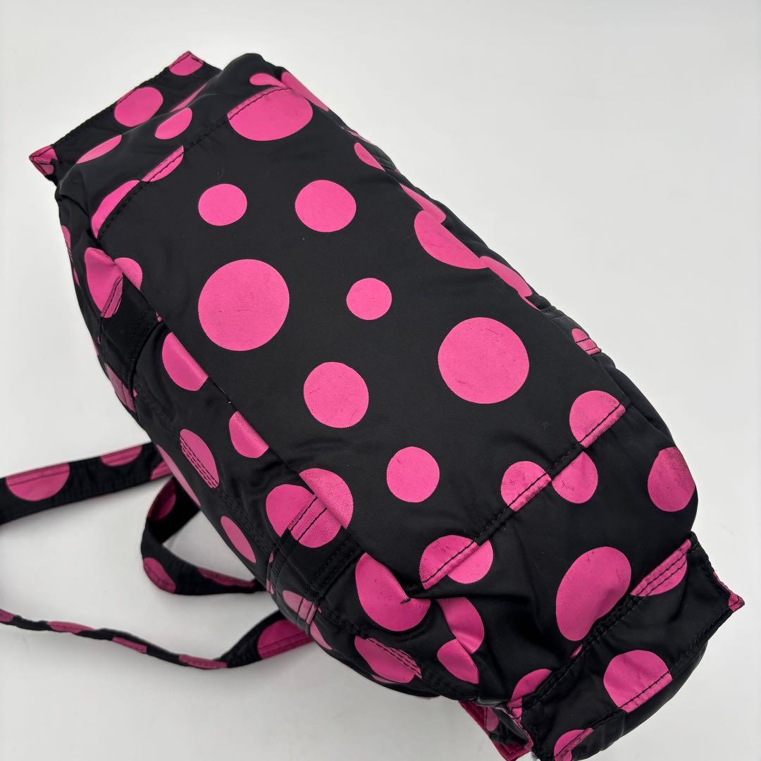 限定品PORTER ポーターX-girl 草間彌生 ボストンバッグ 水玉 ピンク