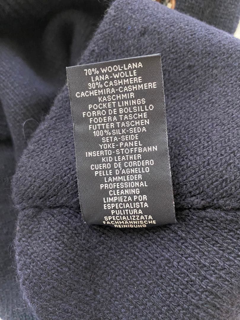 【専用】エルメスネックウォーマー＆Tシャツ　クロスボディ　ネイビー　紺　マリン