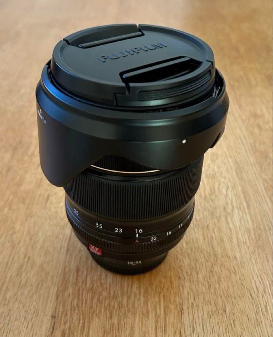 Fujifilm XF16-55mmF2.8 R LM WR 保護フィルタ付