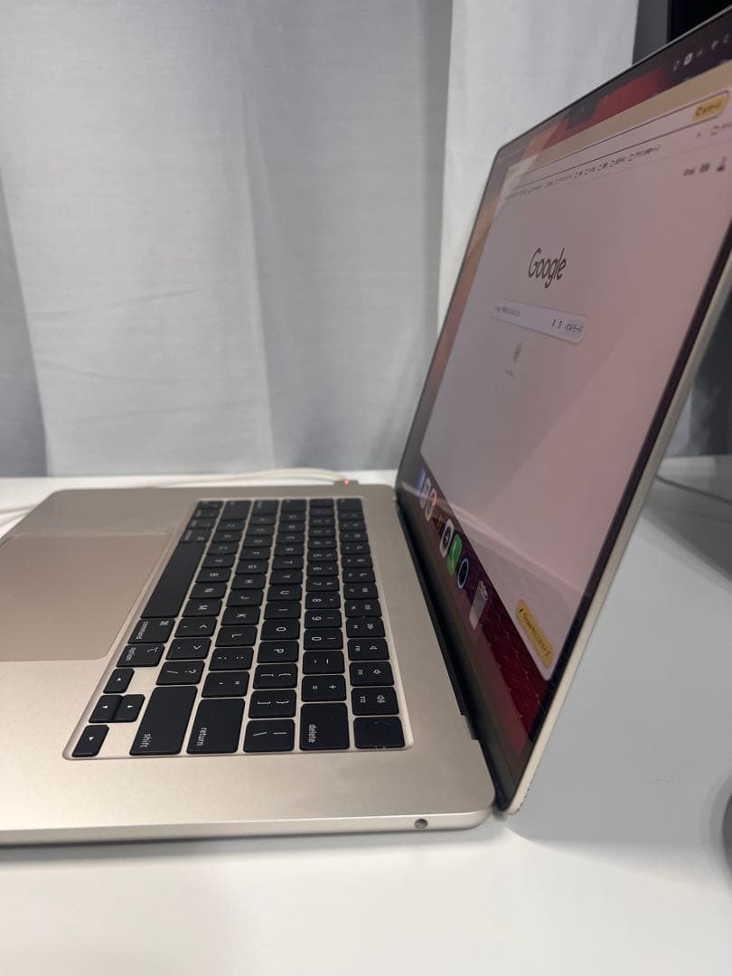 2024年最新！MacBook Air 15インチ M3 スターライト US配列