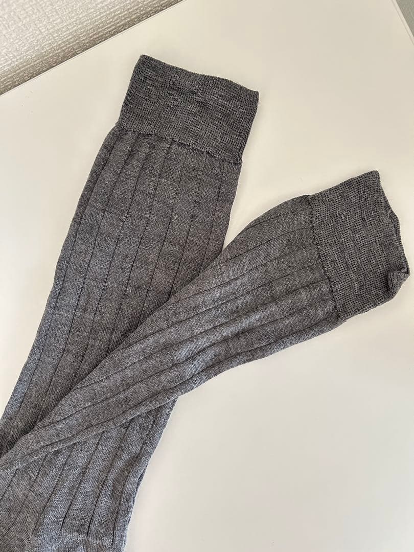 ほぼ新品 ミュウミュウ シルクソックス 25cm サイズ2