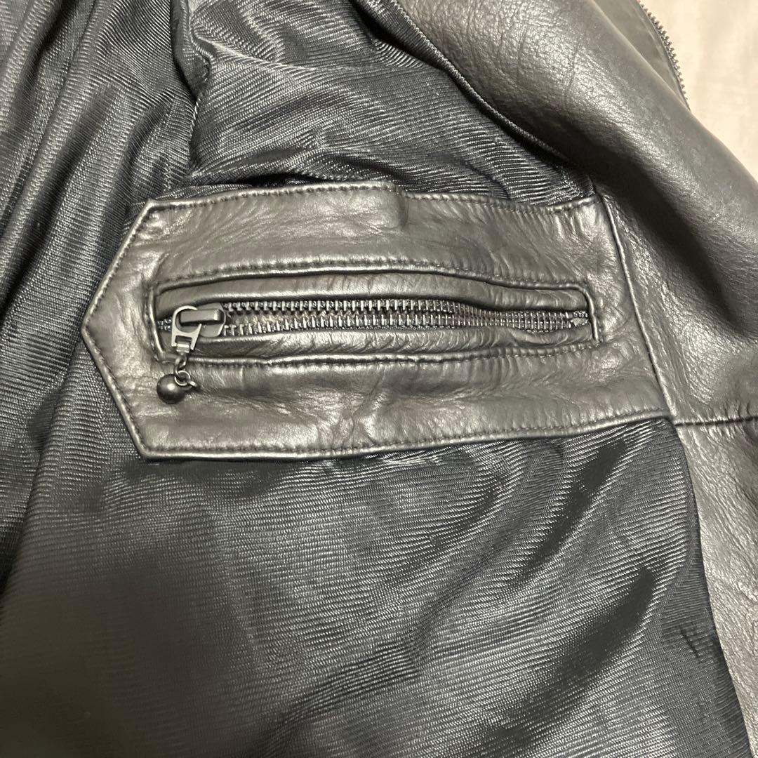 Nano Universe セミダブルライダース　シープスキン　M