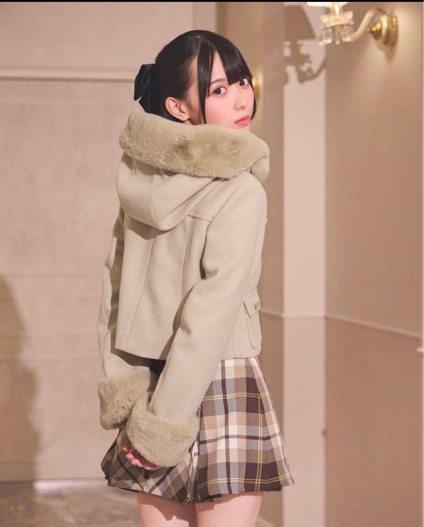 【新品未使用未開封】ミシェルマカロン　ショートダッフルコート