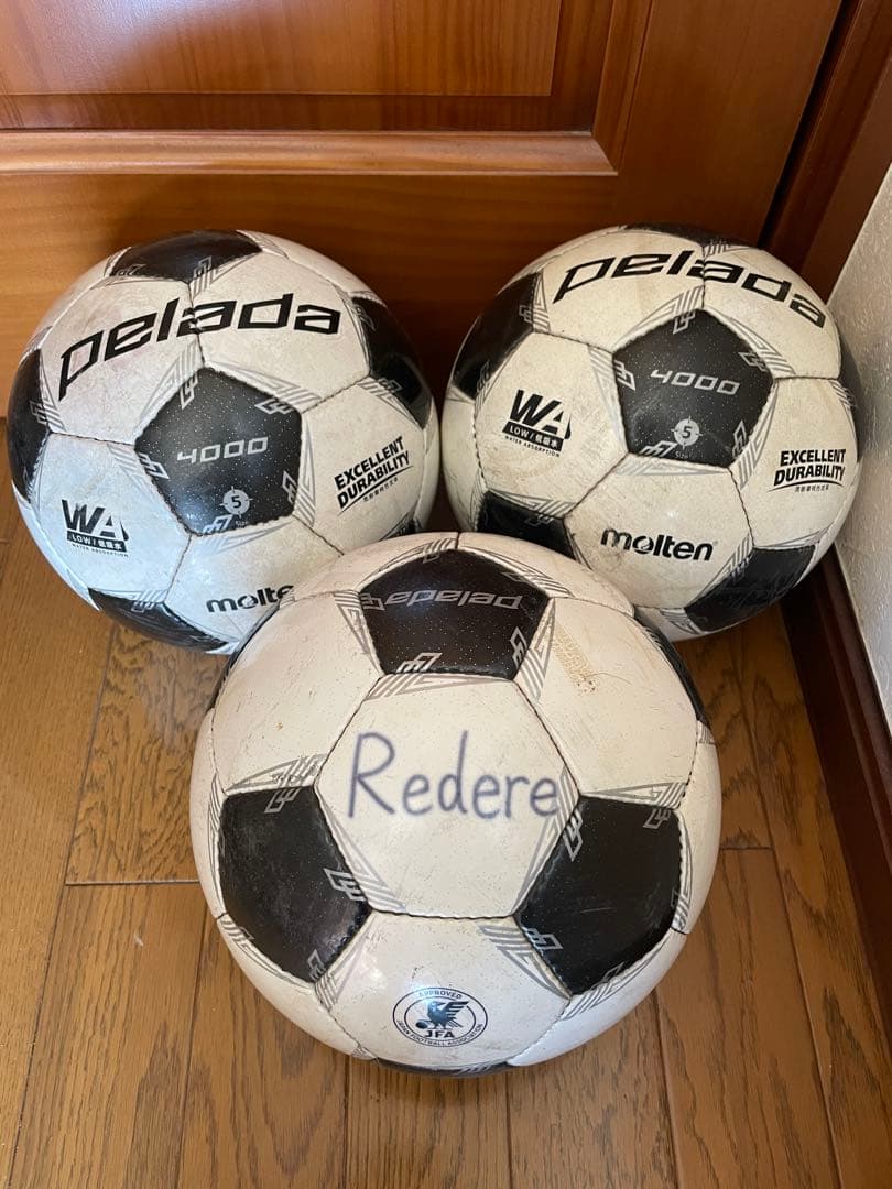 pelada 4000 サッカーボール 3個セット