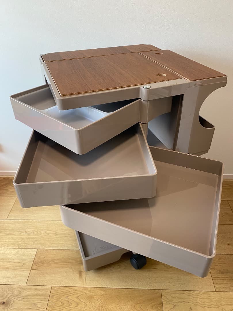 B-LINE ボビーワゴン　3段5トレイ　クミン