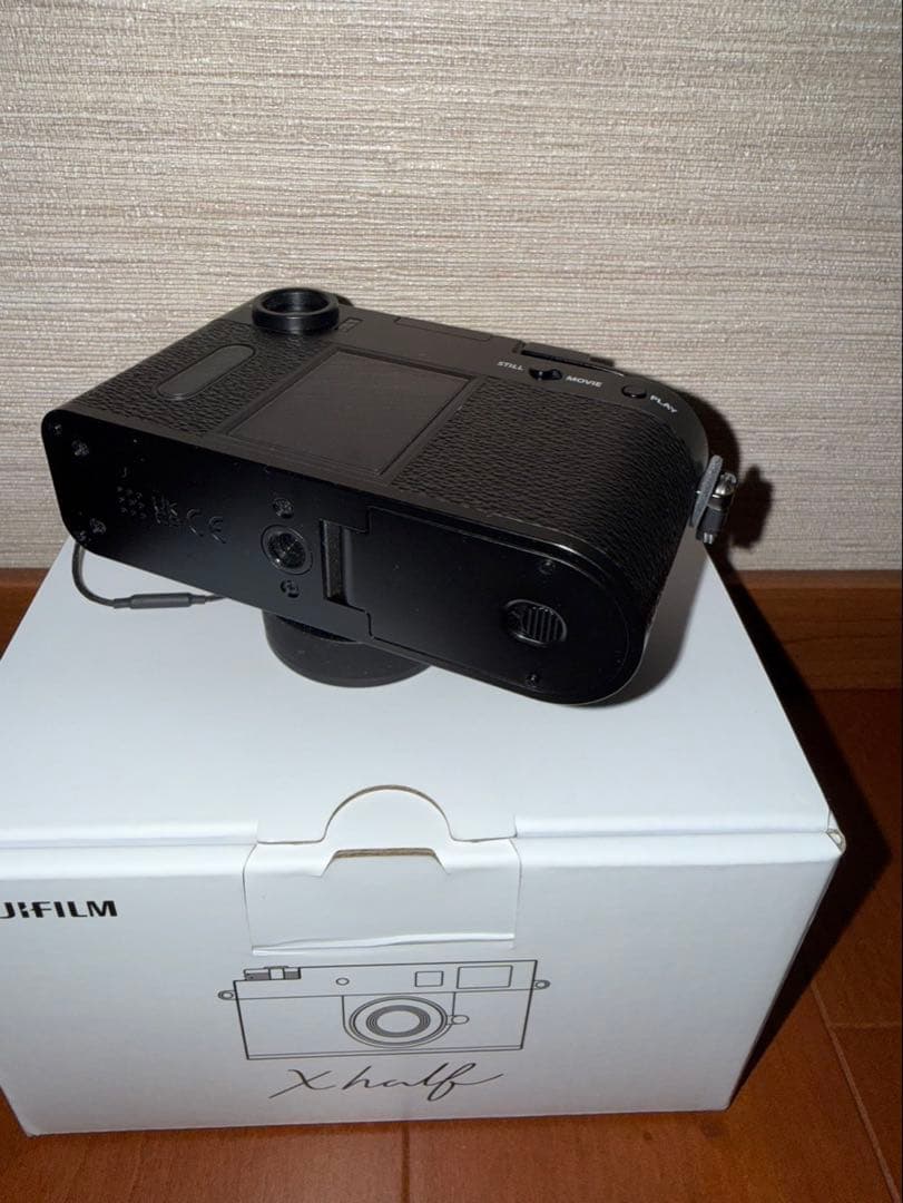 【美品】富士フィルム X-half x-hf1 ブラック　グリップ付