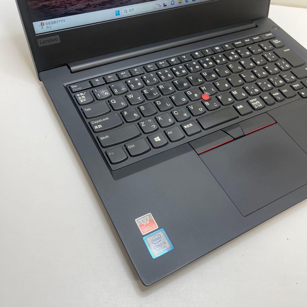 #742 レノボThinkpad E490 i5-8265U 16 Office