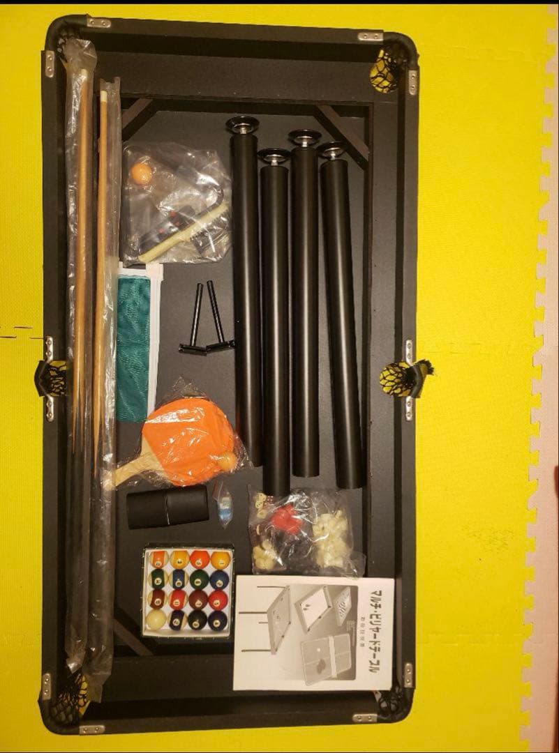 ビリヤードテーブルとゲームセット