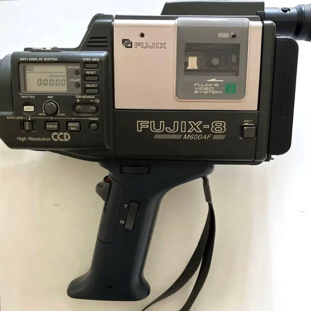 FUJIX-8 m600 AF 8mmビデオカメラ　　　　　使用説明書付き