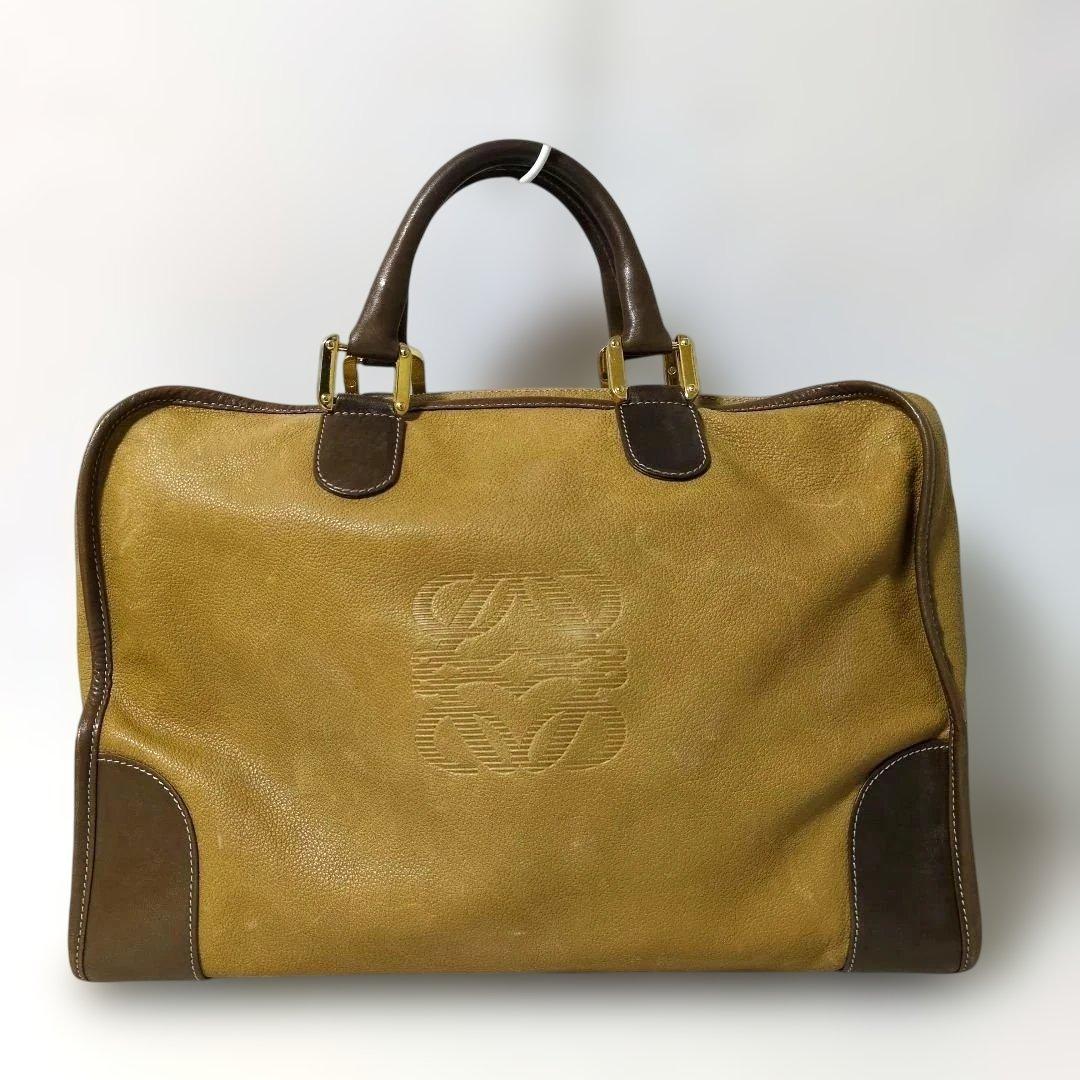 LOEWE ロエベ アナグラム アマソナ40 ボストンバッグ