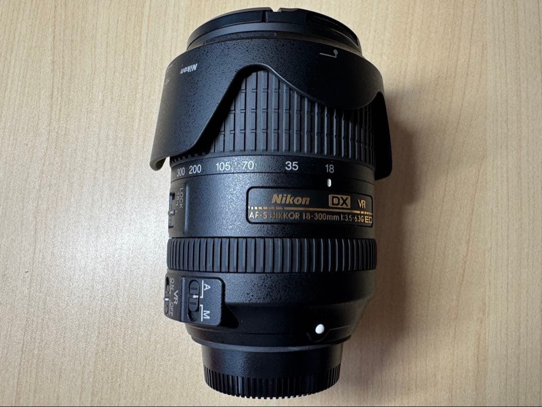 ニコンAF-S DX NIKKOR18-300mm f/3.5-6.3G