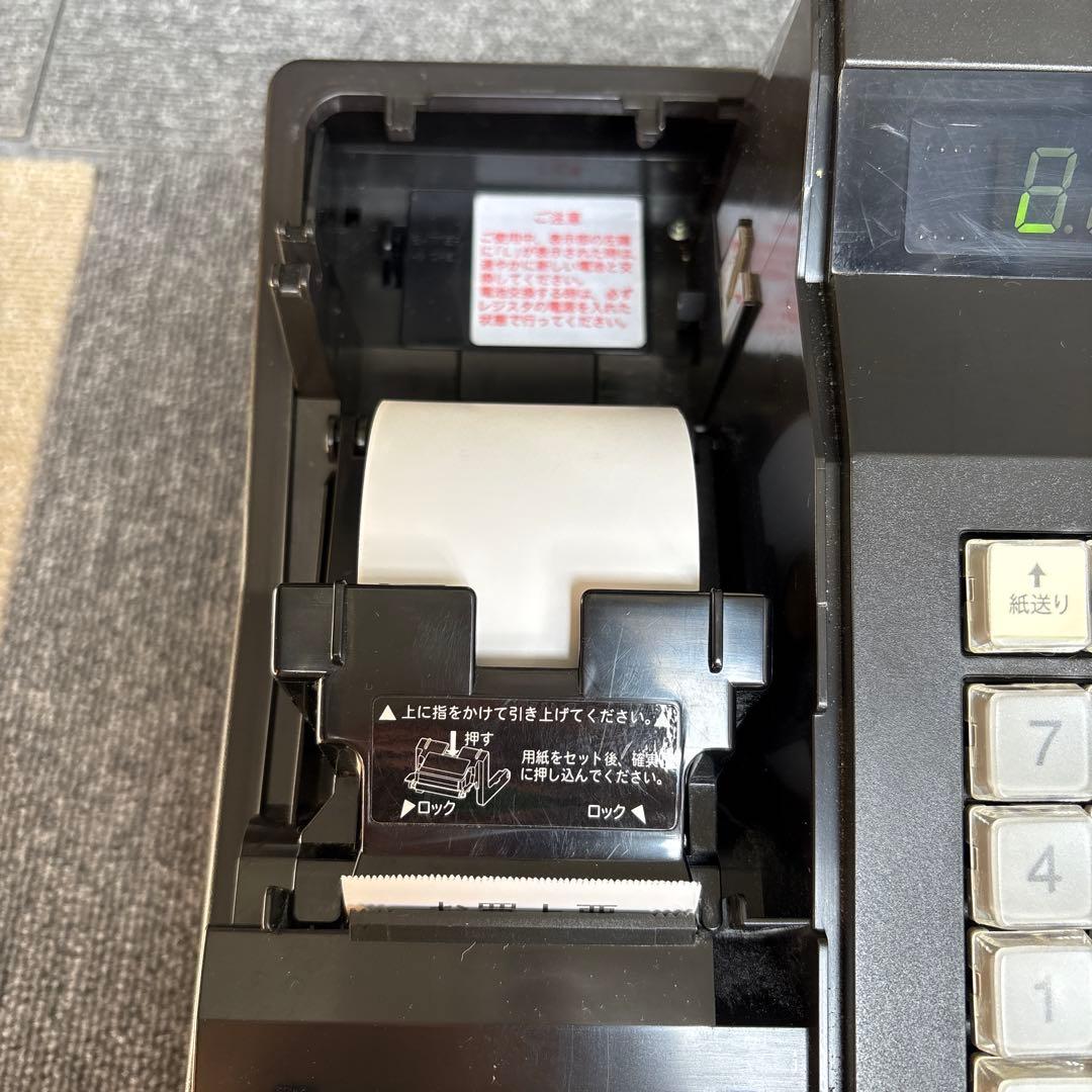モモ　SHARP XE-A147 レジスター　新品レジロール付き