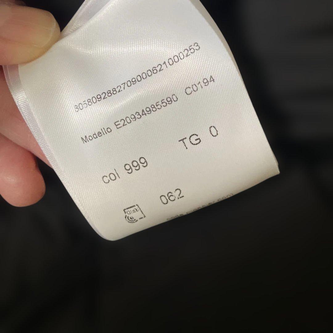 短期間出品　モンクレール　ダウンコート　サイズ0 ブラック