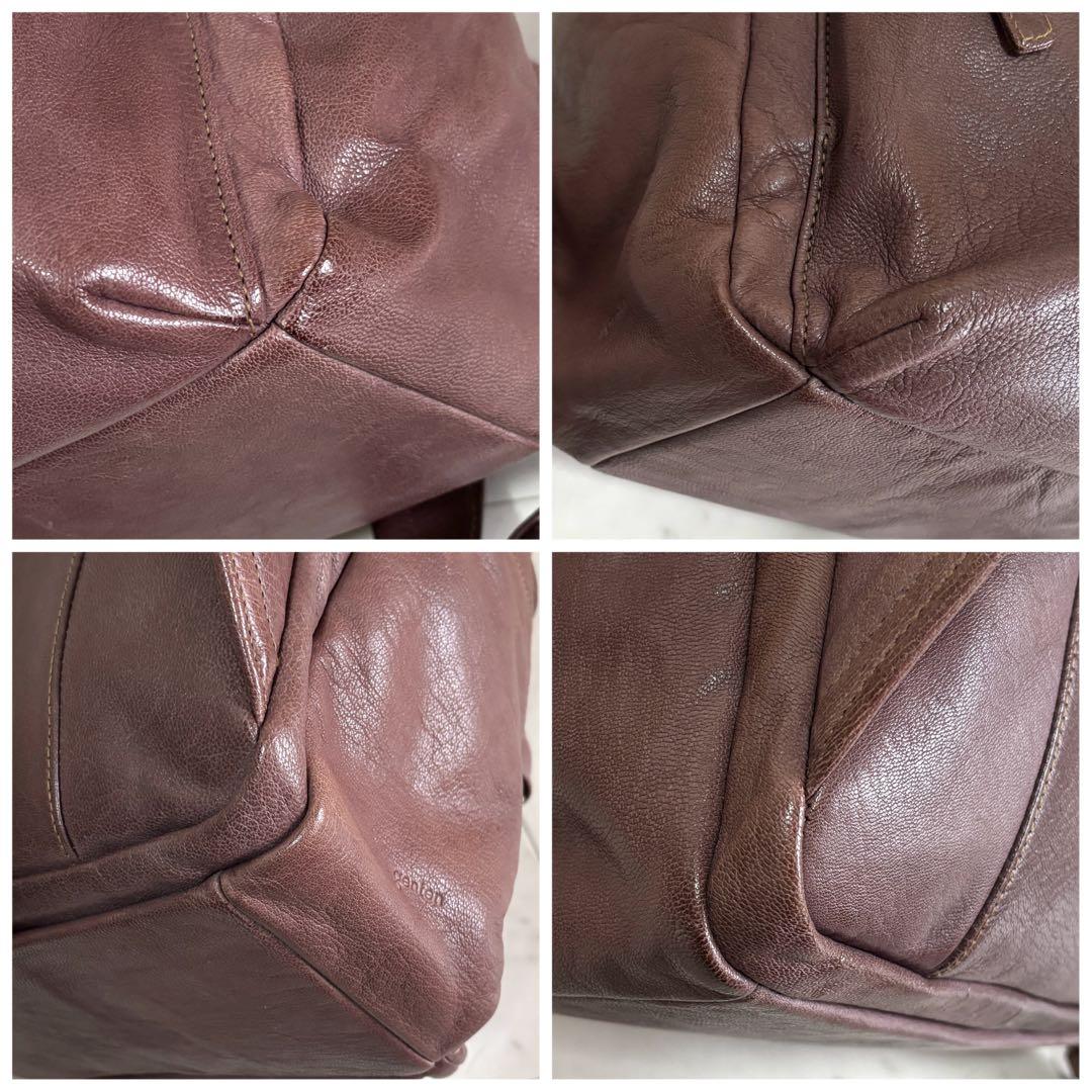 希少✨ ゲンテン ゴートベーシック2層 リュック A4、PC収納 山羊革