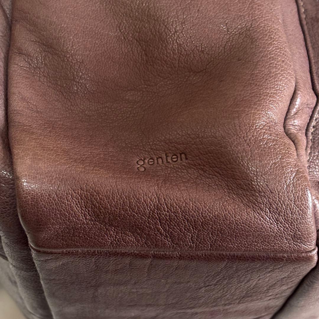 希少✨ ゲンテン ゴートベーシック2層 リュック A4、PC収納 山羊革