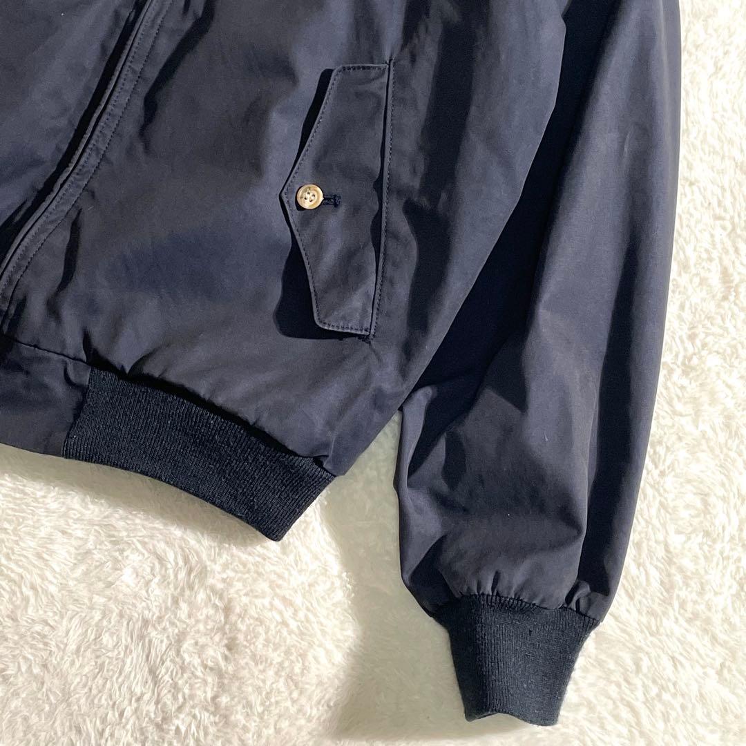 バラクータ　Ｇ９　スイングトップ　ハリントンジャケット　ネイビー　チェック裏地