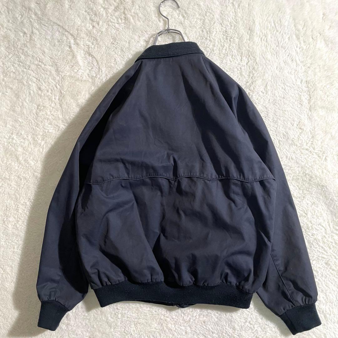 バラクータ　Ｇ９　スイングトップ　ハリントンジャケット　ネイビー　チェック裏地