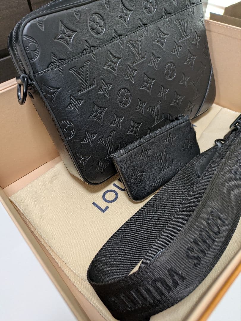 美品 LOUIS VUITTON デュオメッセンジャー ショルダー