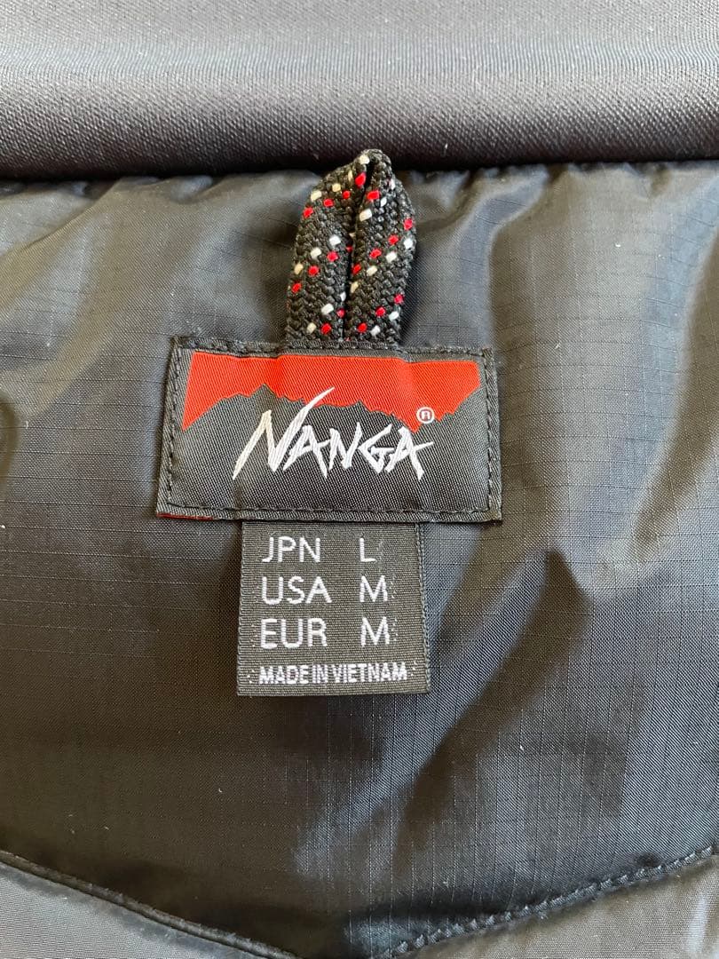 即決可【超美品】NANGA（ナンガ） ダウンジャケット / 透湿 撥水 Lサイズ