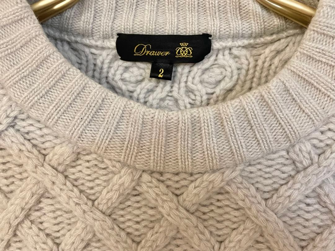 Drawer ケーブル ニット