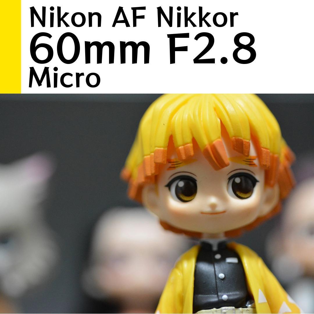 ニコン Nikon AF Micro Nikkor 60mm F2.8 試写あり