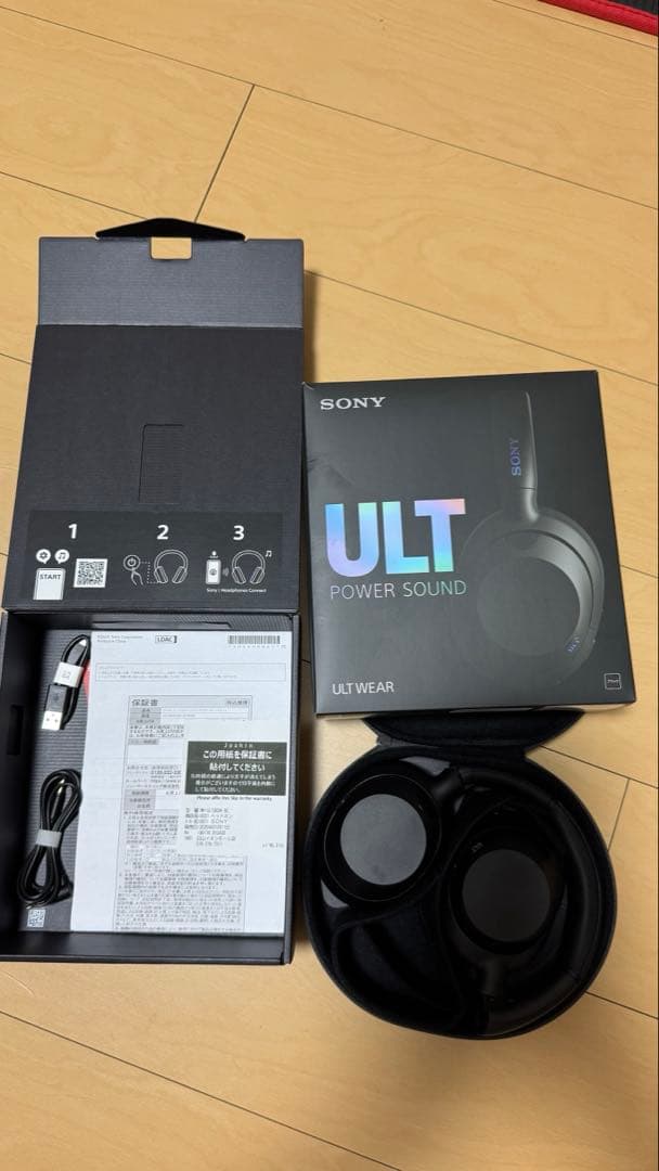 ヘッドホン SONY ULT WEAR WH-ULT900N/BC