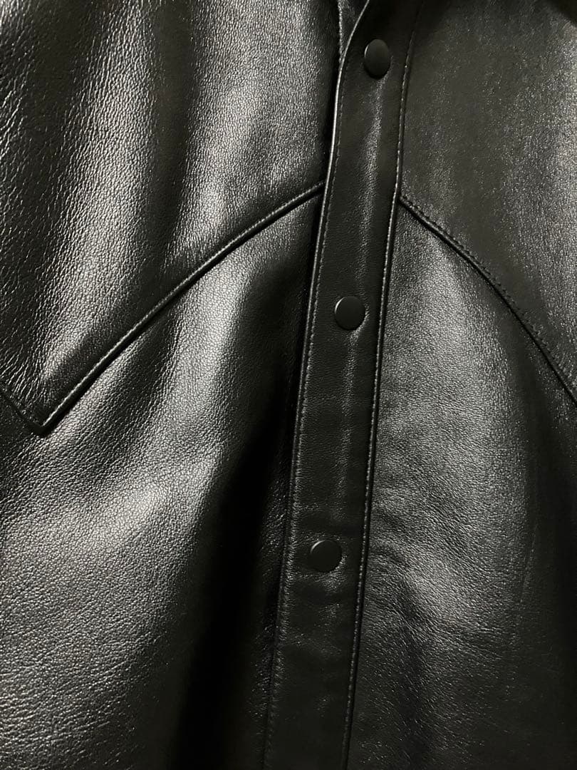 美品 Lサイズ schott レザーコーチジャケット ウエスタン