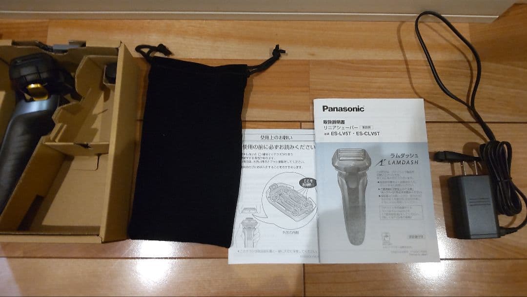 パナソニック　ラムダッシュ　5枚刃 ES-LV5T-A 電気シェーバー