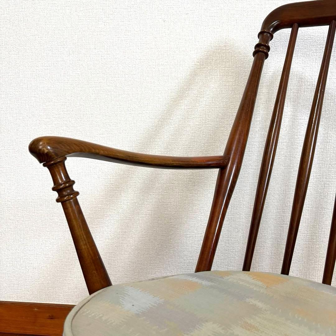 【良品】オールドカリモク ロッキングチェア 希少 ヴィンテージ