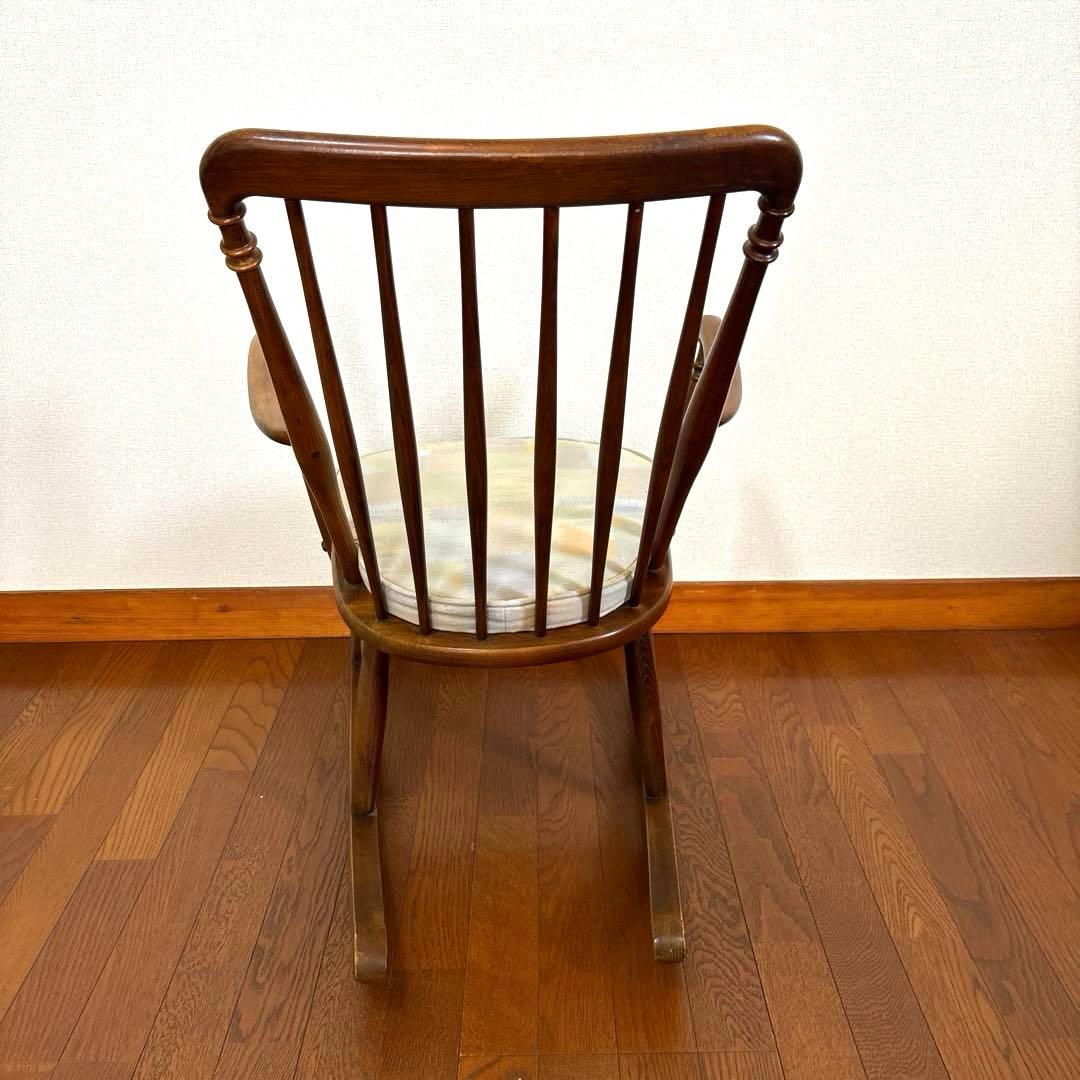 【良品】オールドカリモク ロッキングチェア 希少 ヴィンテージ