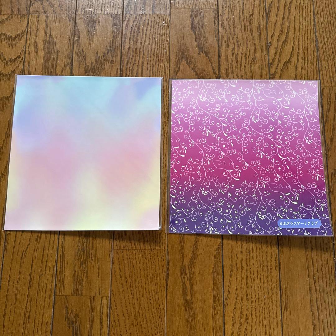 ⭐️新品⭐️グラスアートフィルム　限定フィルム10枚セット