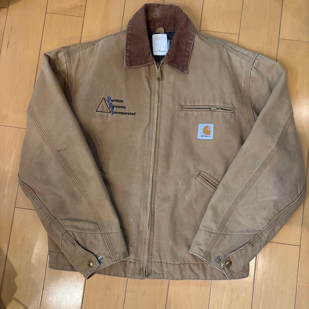 あ*ん様 Carhartt 80sデトロイトジャケット　ベージュ