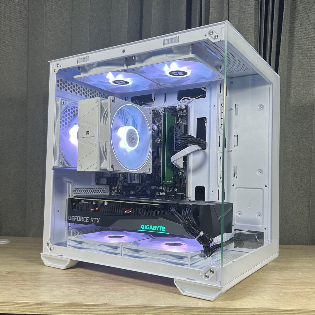 超高性能 白 ゲーミングPC RTX3070 Windows11 ワイルズ快適