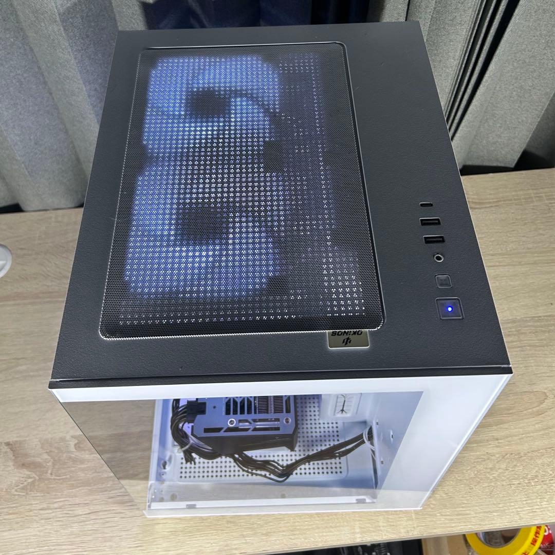 超高性能 白 ゲーミングPC RTX3070 Windows11 ワイルズ快適