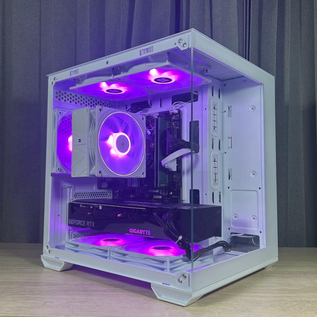 超高性能 白 ゲーミングPC RTX3070 Windows11 ワイルズ快適