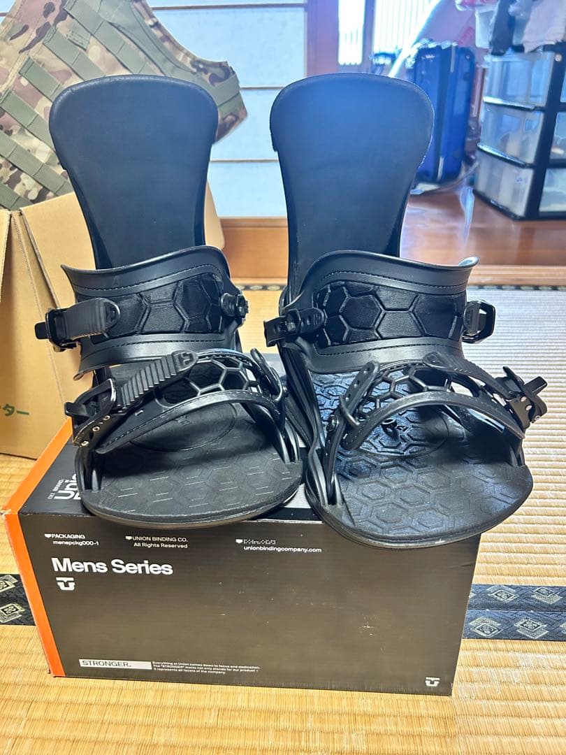 池*希様 UNION Mens Series スノーボード ビンディング コンタ