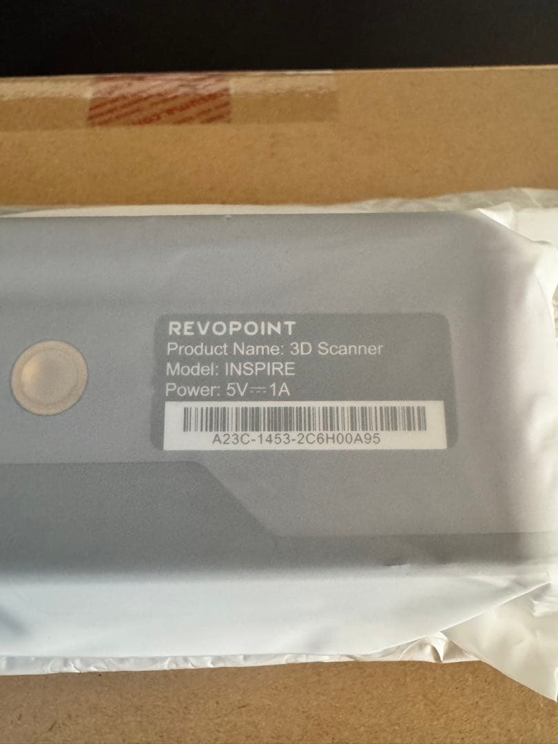 revopoint 3Dスキャナー inspire 新品本体のみ