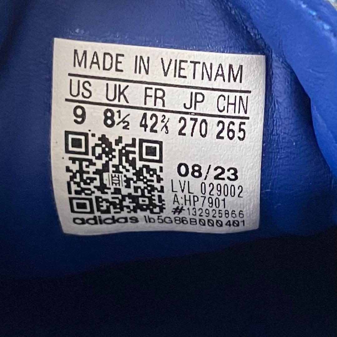 【極美品】アディダス サンバ ロイヤルブルー スニーカー 27cm