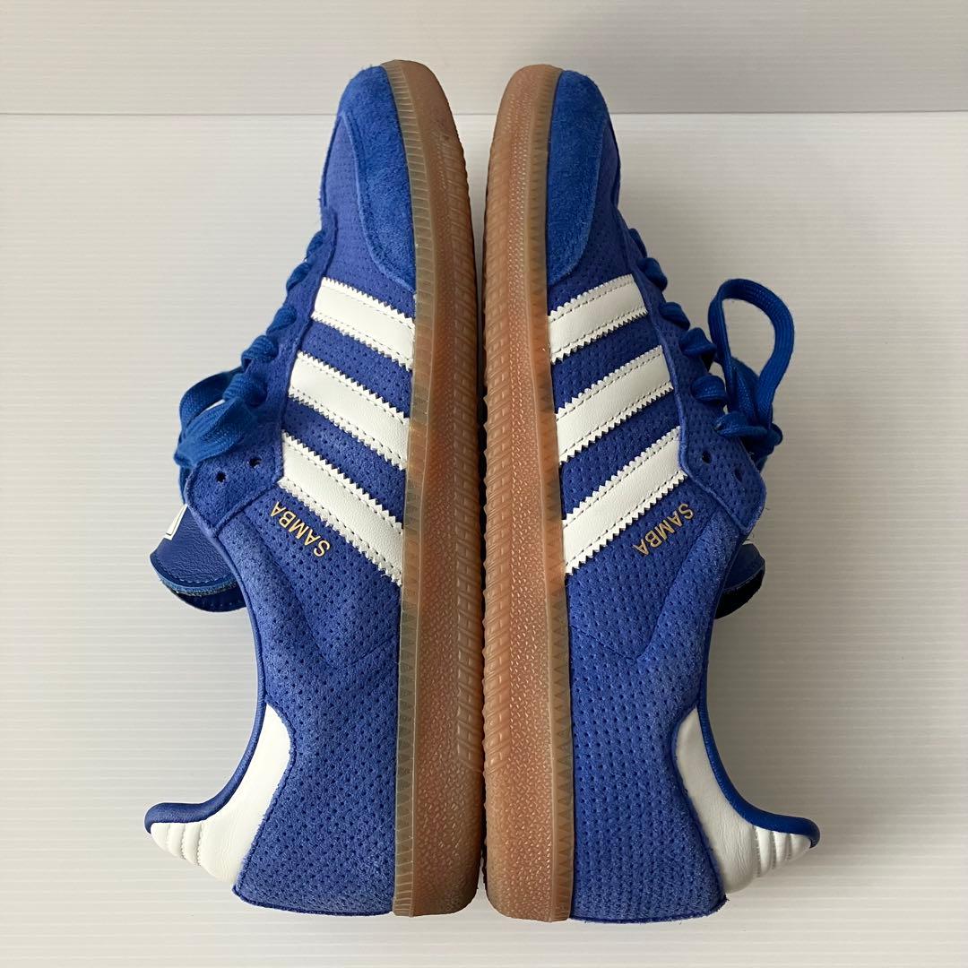 【極美品】アディダス サンバ ロイヤルブルー スニーカー 27cm