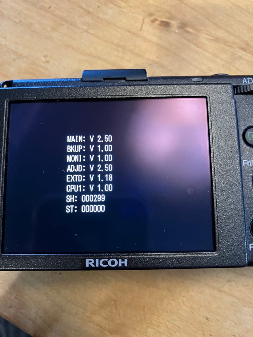 RICOH GR DIGITAL Ⅲ ショット数300回