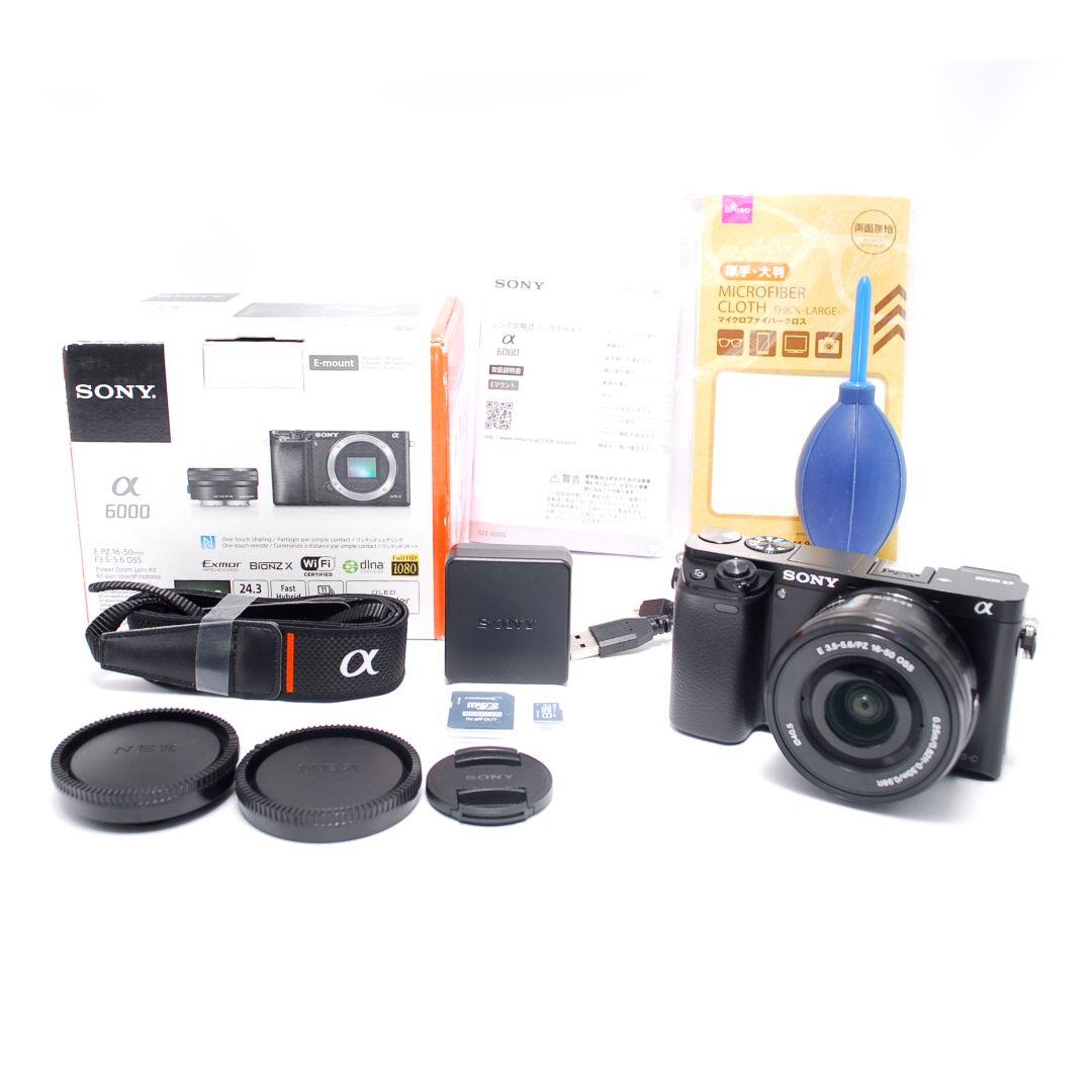 ❤即購入1000円OFF❤ソニー α6000 驚異の11コマ/秒 ミラーレス一眼