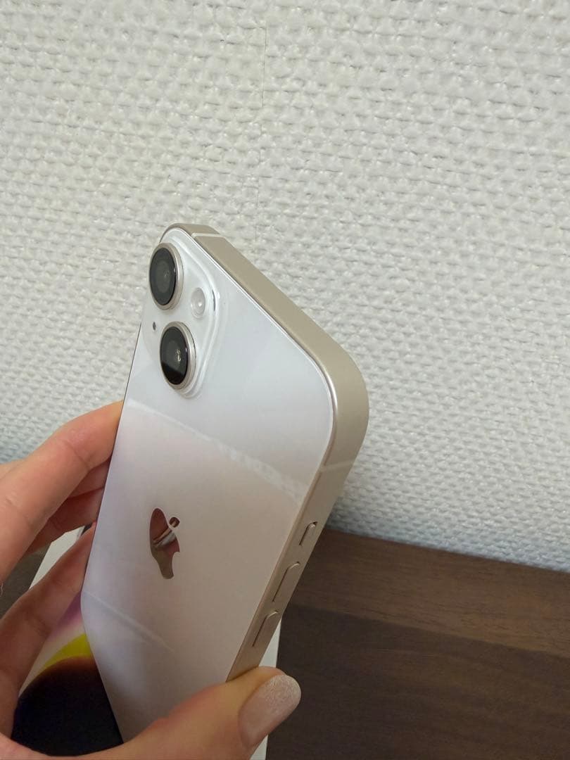 だり柳iPhone14 128GB ホワイト SIMフリー 箱・ケーブル付