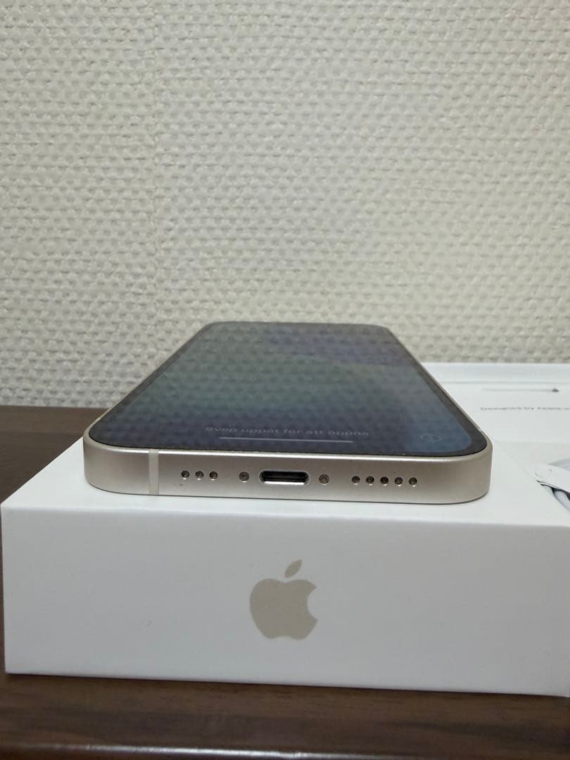 だり柳iPhone14 128GB ホワイト SIMフリー 箱・ケーブル付