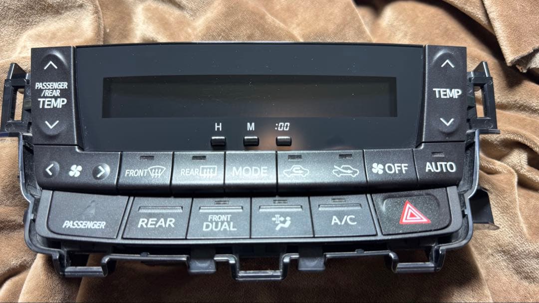 20系 ヴェルファイア アルファード 後期 レインボー エアコンスイッチパネル