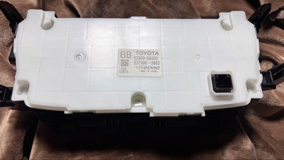 20系 ヴェルファイア アルファード 後期 レインボー エアコンスイッチパネル